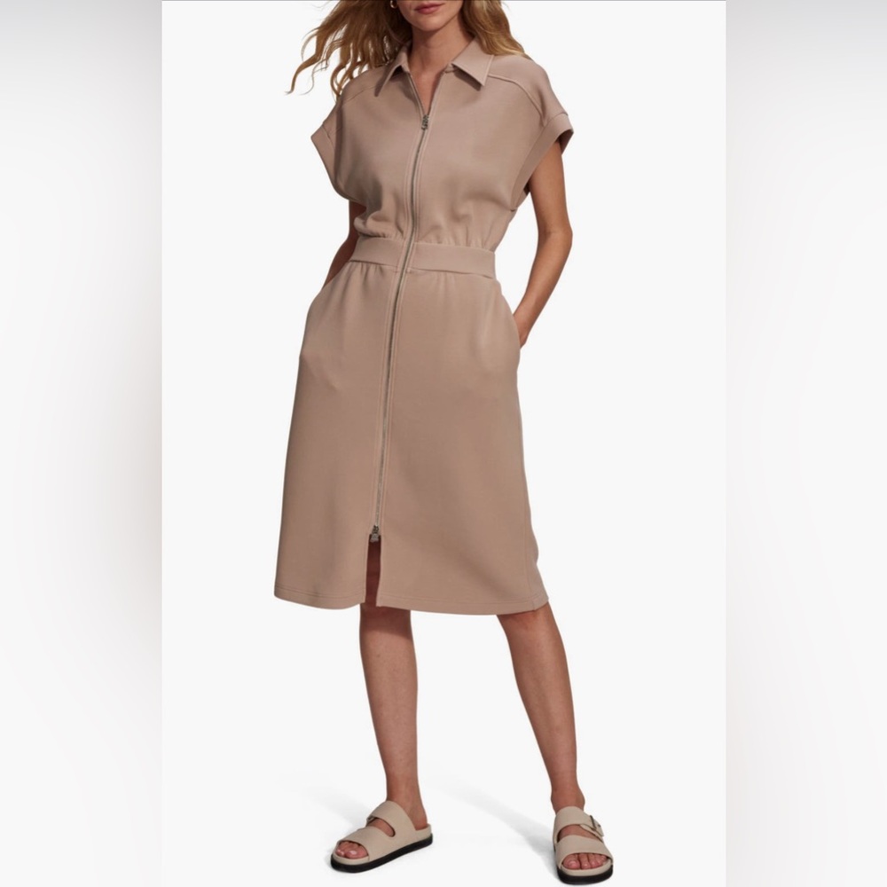 Varley Louisa Zip Front Dress